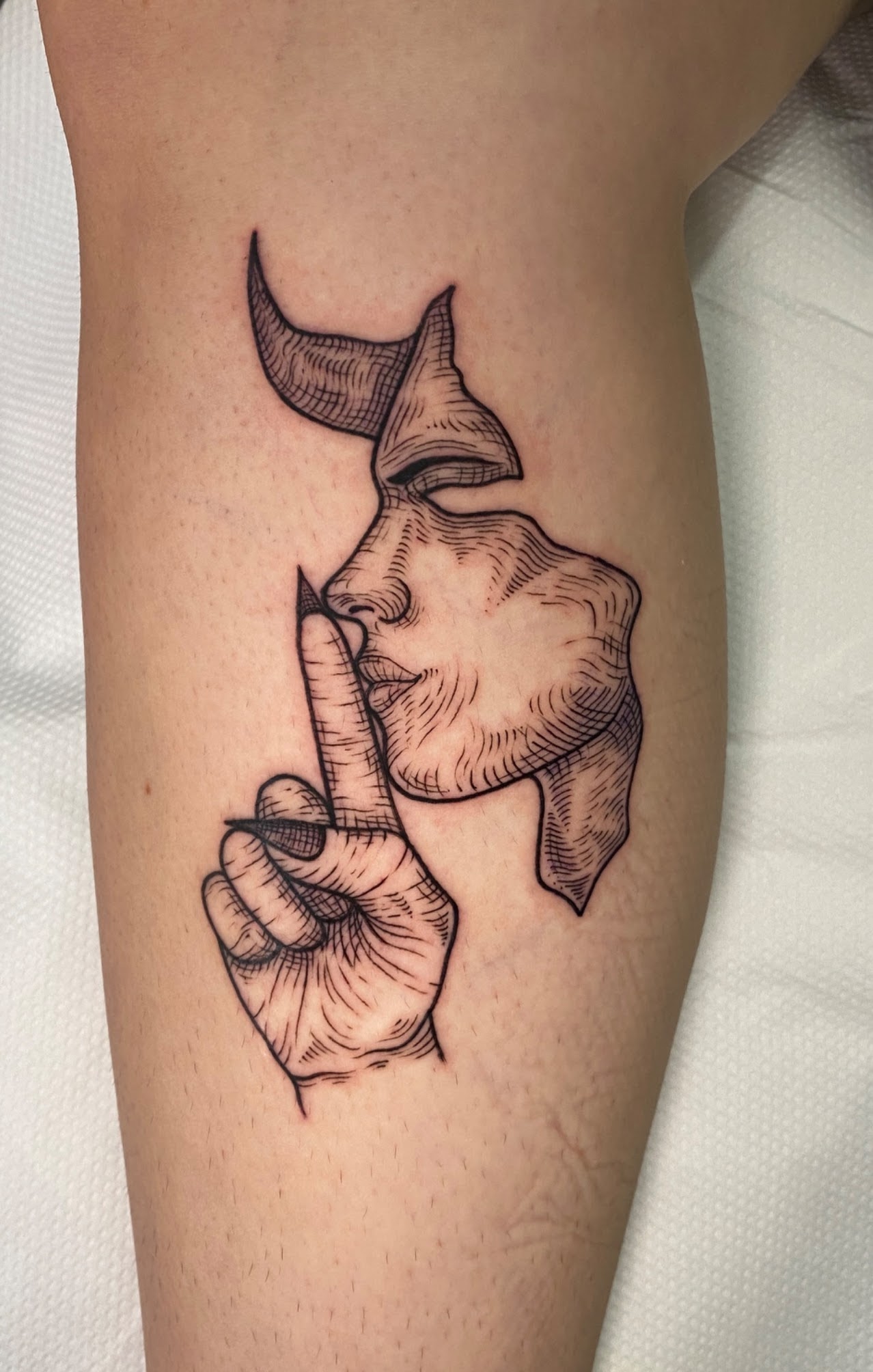 Color realism custom tattoo by Caos Art Tattoo Santiago Chile